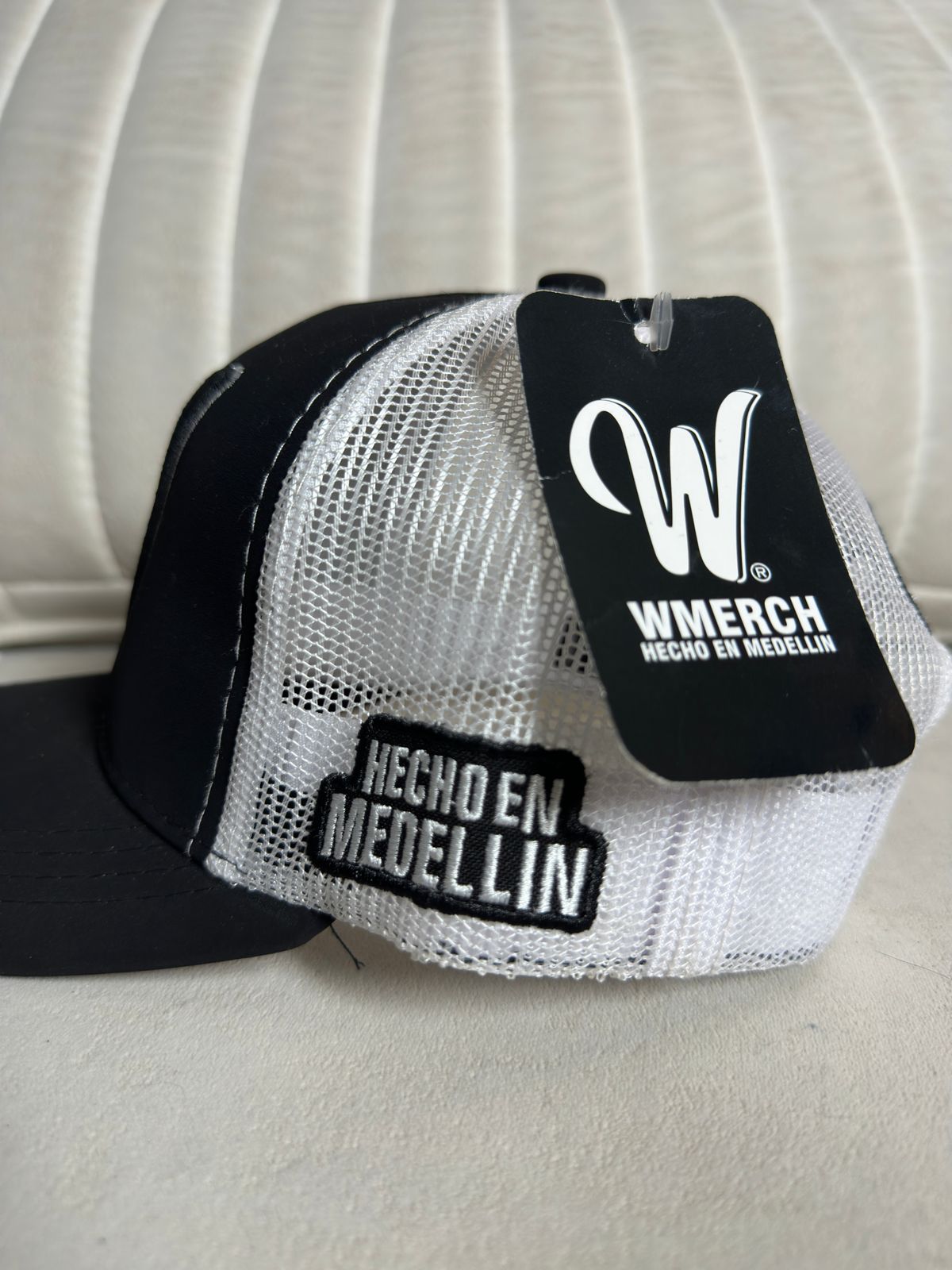 W Black With White